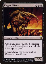 Plague Sliver (124) — card price