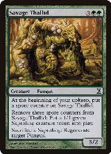 Savage Thallid (213) — card price