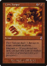 Fiery Temper (62) — card price