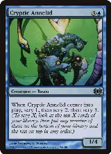 Cryptic Annelid (34), Future Sight — Magic card price