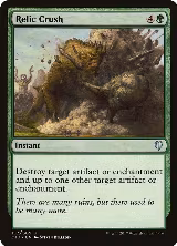 Relic Crush (157), Commander 2017 — Magic card price