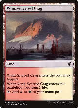 Wind-Scarred Crag (294) — card price