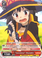 "Insistence" Megumin (KS/W49-E055 C) — card price