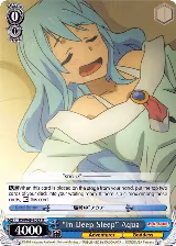 "In Deep Sleep" Aqua (KS/W49-E083 U) — card price