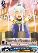 "Nature's Beauty" Aqua (KS/W49-E091 C) — card price