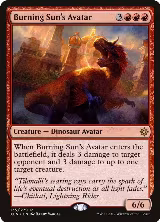 Burning Sun's Avatar (135) — card price