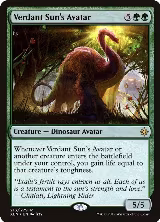 Verdant Sun's Avatar (213) — card price