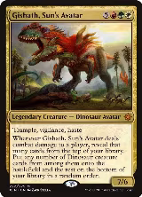 Gishath, Sun's Avatar (222), Ixalan — Magic card price