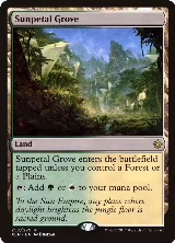 Sunpetal Grove (257) — card price