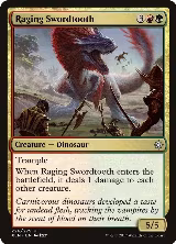 Raging Swordtooth (226) — card price