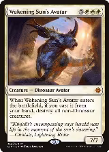 Wakening Sun's Avatar (44) — card price