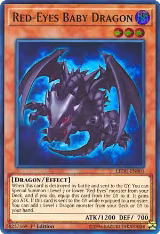 Red-Eyes Baby Dragon (LEDU-EN001) — card price