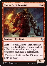 Storm Fleet Arsonist (162) — card price
