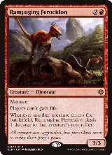 Rampaging Ferocidon (154) — card price
