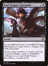 Foul-Tongue Invocation (91) — card price