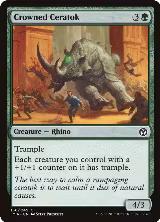 Crowned Ceratok (158) — card price