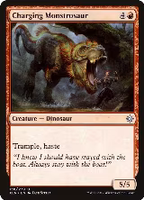 Charging Monstrosaur (138) — card price