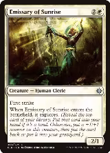 Emissary of Sunrise (10) — card price