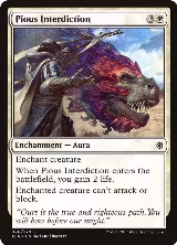 Pious Interdiction (26) — card price