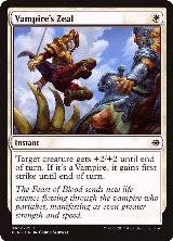 Vampire's Zeal (43) — card price
