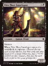 Dire Fleet Interloper (103) — card price
