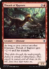 Thrash of Raptors (168) — card price