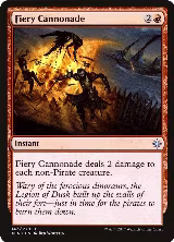 Fiery Cannonade (143) — card price