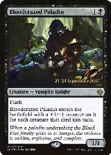 Bloodcrazed Paladin (93), Prerelease Cards — Magic card price