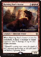 Burning Sun's Avatar (135), Prerelease Cards — Magic card price
