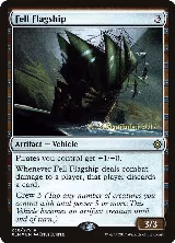 Fell Flagship (238), Prerelease Cards — Magic card price