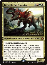 Gishath, Sun's Avatar (XLN) (222), Prerelease Cards — Magic card price