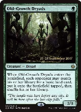 Old-Growth Dryads (199), Prerelease Cards — Magic card price