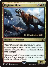 Regisaur Alpha (227), Prerelease Cards — Magic card price