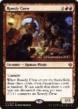 Rowdy Crew (159), Prerelease Cards — Magic card price