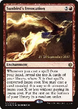 Sunbird's Invocation (165), Prerelease Cards — Magic card price