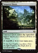Sunpetal Grove (257), Prerelease Cards — Magic card price