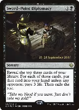 Sword-Point Diplomacy (126), Prerelease Cards — Magic card price