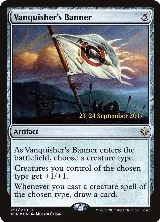 Vanquisher's Banner (251), Prerelease Cards — Magic card price