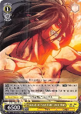 "Sunset on Your Back" Eren Titan (AOT/S50-E019 C) — card price