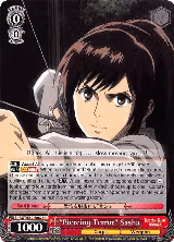 "Piercing Terror" Sasha (AOT/S50-E062 U) — card price