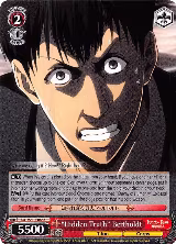 "Hidden Truth" Bertholdt (AOT/S50-E066 U) — card price
