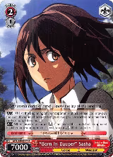 "Born in Dauper" Sasha (AOT/S50-E067 U) — card price
