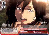 Thank You... (RRR) (AOT/S50-E083R RRR) — card price