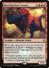 Burning Sun's Avatar (135) — card price