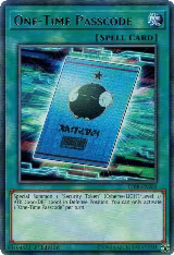 One-Time Passcode (CIBR-EN061) — card price