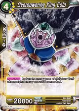 Overpowering King Cold (BT2-105) — card price