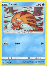Swinub (19/111) — card price