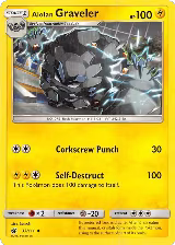 Alolan Graveler (33/111) — card price