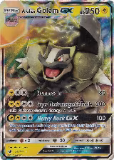 Alolan Golem GX (34/111) — card price