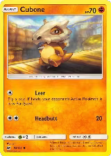 Cubone (52/111) — card price